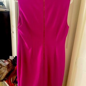 Calvin Klein, size 12 hot pink dress
